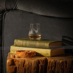 Proefglas Gegraveerd met Edelhert - Just Slate Company Scotland