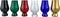 Proeverijset Blind proeven - 6 whiskyglazen - Glencairn Crystal Scotland