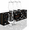 Proeverijset met 4 Whiskyglazen 4 Proeferijdoppen en 1 Pipette - Geschenkverpakking - Glencairn Crystal Scotland