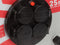 PROFESSIONELE NEOPREEN KABELHASPEL - 25 m - 3G2.5 - 4 STOPCONTACTEN - RANDAARDE
