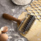 Professionele RVS Deegsnijder - Houten Handvat, Diamant Design