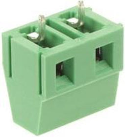 PROFESSIONELE SCHROEFKLEM, 2-POLIG, GROEN, 7.5mm PITCH (SCREW02PG7)