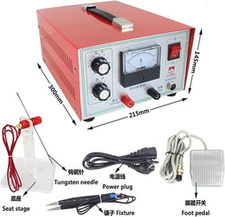 Professionele Sieraden Lasmachine voor Edelmetalen - Puntlasser - 50A