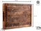 Professionele Snijplank Acacia Hout met Sapgeul en Handvaten – Anti-slip Borrelplank - Hakblok 26x38x3.5 cm - VDN