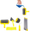 Professionele verfrollerset, doe-het-zelf muurverfborstelset, multifunctionele verf pro set verfborstel decoreren voor huis, school, kantoormuur, plafondschildering, universeel