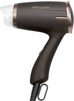 ProfiCare HT3009 - Föhn - inklapbaar - 1400W - Brons/Zwart