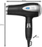 ProfiCare HTD 3113 - Haardroger met ionisatiefunctie en diffuser - Zwart - 2200W