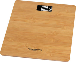 ProfiCare PW 3103 - Personenweegschaal - Bamboe - 5-180KG