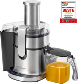 ProfiCook AE 1156 - Sapcentrifuge - 800W - Zwart, Roestvrijstaal