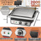 ProfiCook KG 1264 - Contactgrill - panini grill - 2000Watt