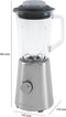 ProfiCook UM 1213 - Blender 500 W - Glazen mengbeker 1.0 liter