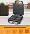ProfiCook WA 1241 - Wafelijzer voor 4 Belgische wafels - 1200 Watt