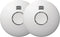 Profile Optical Rookmelder 85dB Draadloos Koppelbaar Kit 2 Stuks