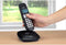 Profoon PDX-1100 DECT telefoon - 1 Handpost - Duidelijk verlicht display - Zwart