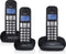 Profoon PDX-1130 Draadloze Dect Telefoon - 3 handposten - Lange standby tijd - Zwart