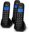 Profoon PDX-300 TRIPLE DECT telefoon triple, zwart - perfecte geluidskwaliteit - verlicht display