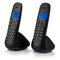 Profoon PDX-320 DECT telefoon - 2 handposten - Telefoonboek met ruimte voor 50 nummers - Zwart
