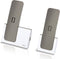 Profoon PDX-8420 WT/TE DECT Draadloze telefoons - 2 Handposten GAP compatible - Wit/Taupe