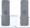 Profoon PDX-8420 WT/TE DECT Draadloze telefoons - 2 Handposten GAP compatible - Wit/Taupe