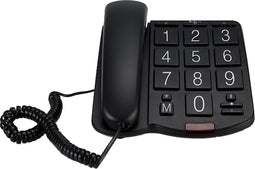 Profoon TX-575 Huistelefoon met grote toetsen - Met bellampje, je ziet dat er gebeld wordt