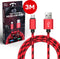 ProFPS Duo Pack geschikt voor PlayStation 4 (PS4) Controller - Thumbsticks Concave + Micro USB Oplader - eSports Gaming Accessoires