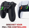ProFPS Duo Pack geschikt voor PlayStation 4 (PS4) & PlayStation 5 (PS5) Controller - Precision Rings + Thumbsticks Concave - eSports Gaming Accessoires