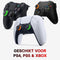 ProFPS Precision Rings geschikt voor PlayStation 4 (PS4), PlayStation 5 (PS5) & Xbox Controller - eSports Gaming Accessoires - Soft/Medium/Hard Thumb Grips - 6 stuks