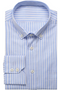 Profuomo Slim Fit Overhemd Heren - Blauw - Maat 39
