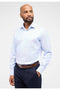 Profuomo Slim Fit Overhemd Heren - Blauw - Maat 39