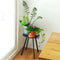 ProGarden - Bijzettafel - 40x49 - cm - mat - donkergrijs