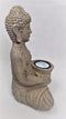 ProGarden Boeddha met solarlamp polystone
