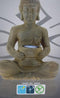 ProGarden Boeddha met solarlamp polystone