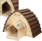 ProGarden - Egelhuisje - 34,5x20x23,5 - cm - hout - met - boomschors