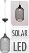 ProGarden Hanglamp solar LED 15 cm metaal