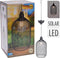 ProGarden Hanglamp solar LED 15 cm metaal