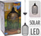 ProGarden Hanglamp solar LED 15 cm metaal