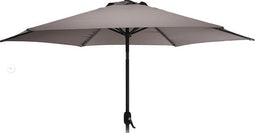 ProGarden Parasol Monica 270 cm lichtgrijs