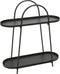 ProGarden - Plantenrek - 70x25x76 - cm - mat - zwart
