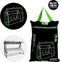ProGarden Schommelbankhoes 225x145x175 cm zwart