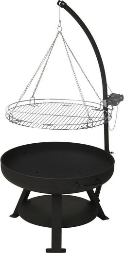 ProGarden - Vuurschaal - met - barbecuerooster - VAGGAN - 60 - cm