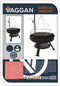 ProGarden - Vuurschaal - met - barbecuerooster - VAGGAN - 60 - cm