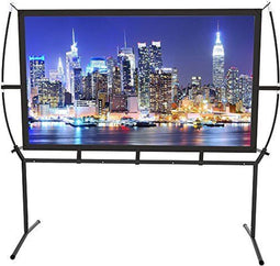Projectorscherm en voet - 281X160cm - 16:9 - Outdoor Projector Screen