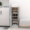 Prolenta Premium - Schoenenkast 32x35x92 cm spaanplaat betongrijs