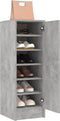 Prolenta Premium - Schoenenkast 32x35x92 cm spaanplaat betongrijs