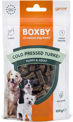 Proline Boxby - Graanvrij - Kalkoen - Hondensnack - 100 g