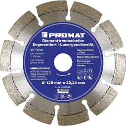 Promat diamantzaagblad - 125x22,23x2,1mm - 4000841421