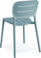 Propi terrasstoel - blauw - SET VAN 4