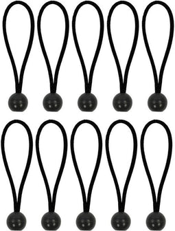 ProPlus 365644 Tentspannerset Zeltspanner-Set 10 Stück - elastisch 15cm mit Kunststoffball 10 stuk(s)