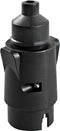 ProPlus 7-polige aanhangwagenstekker - robuust kunststof - messing contacten - 12V