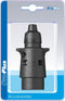 ProPlus 7-polige aanhangwagenstekker - robuust kunststof - messing contacten - 12V